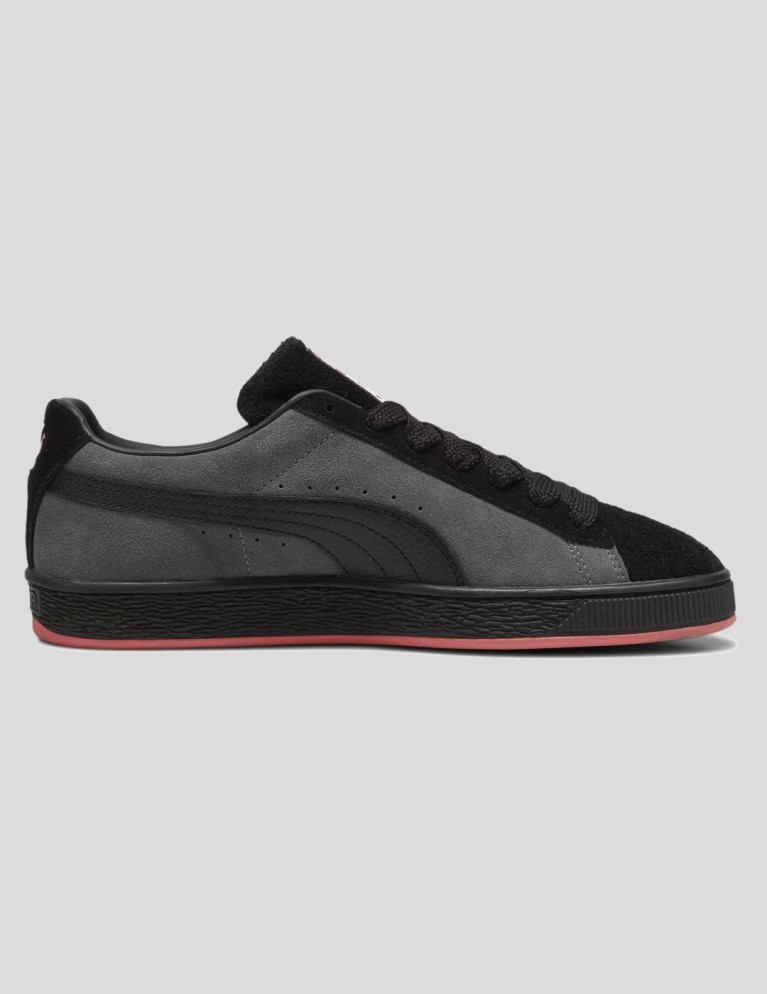 Colaborações PUMA x staple suede black/shadow gray